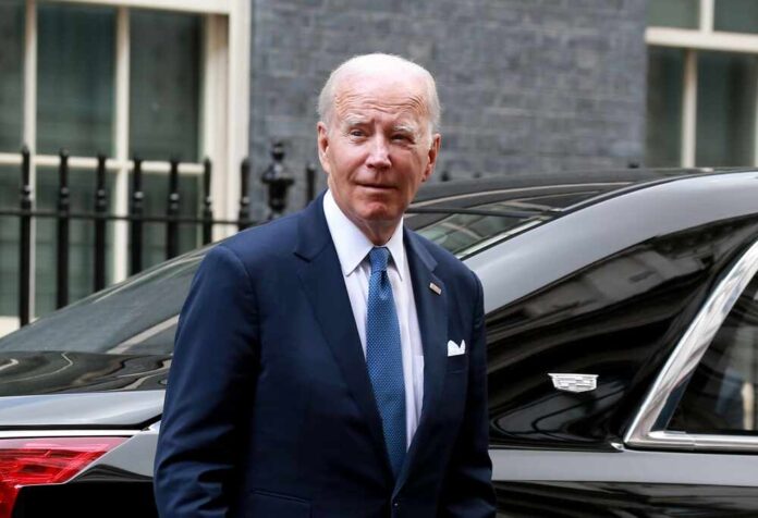 London,,United,Kingdom,-,July,10,,2023:,Us,President:,Joe