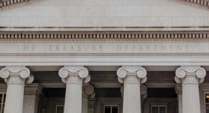 Washington,,Dc,,Usa,February,24,,2020.,Treasury,Department,Building,,North