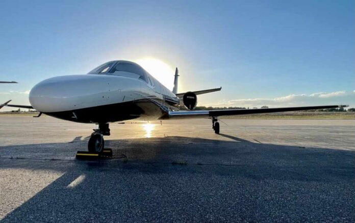 Idaho,Falls,,Idaho,-,July,1,2022:,A,Cessna,560