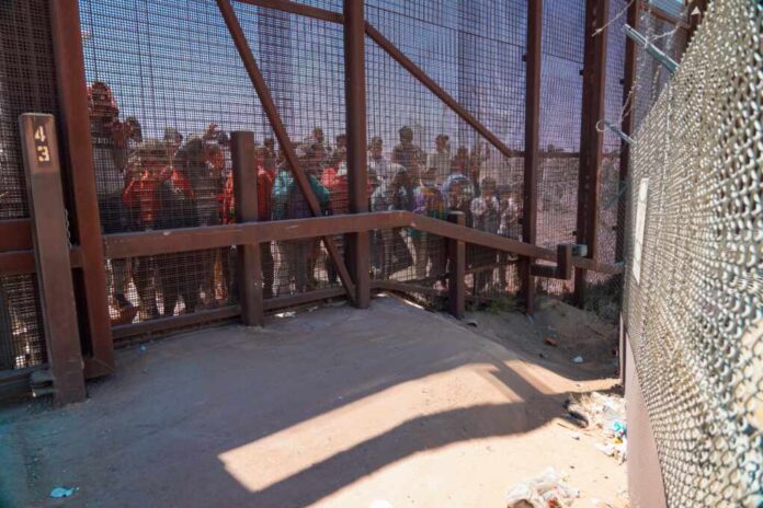 El,Paso,,Tx,Usa,May,5,,2023,Migrants,On,The