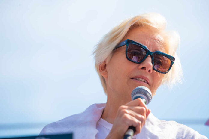 London,,Uk,,19th,April,2019.,British,Actress,Emma,Thompson,Speaking