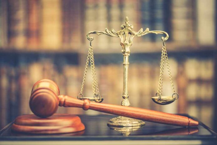 Legal,Office,Of,Lawyers,,Justice,And,Law,Concept,:,Retro