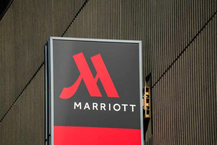 The,Logo,Sign,Of,A,Marriott,Hotel,From,New,York,