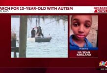 Search underway for missing 13-year-old boy with autism at