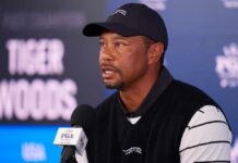 Tiger Woods DUI Arrest Shocks Fans Tiger Woods speaking at a press conference