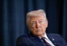 Infrastructure Targets in Iran: Trump’s Shocking Plan Donald Trump with a serious expression during a media appearance