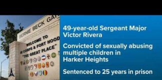 Army Sgt. Maj. Rivera sentenced to 25 years for child sexual abuse