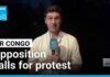 Third-Term Shock Roils Congo DR Congo opposition calls for protest against Tshisekedi running for 3rd term • FRANCE 24 English
