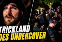 Sean Strickland Went Undercover At UFC Freedom 250... And This Happened