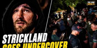 Sean Strickland Went Undercover At UFC Freedom 250... And This Happened