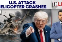 Trump Reacts as US Apache Helicopter Goes Down In Hormuz Amid Iran War Losses | Firstpost Live | 4K