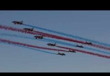 Watch: French jets salute US anniversary with Washington flyover