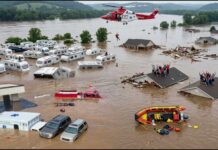 MISSOURI is Underwater Today! Giant Flash Floods Swept Away Homes, Cars in Lesterville
