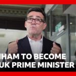 Backroom Power Grab Shocks Britain Andy Burnham to become UK prime minister and pledge political stability in No 10 speech | BBC News