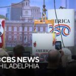 U.S. buries time capsule on Independence Mall in commemoration of America's 250th anniversary
