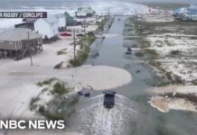 Tropical Storm Bertha makes landfall