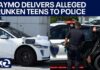 Waymo delivers alleged drunken teen passengers to police after unruly ride | KTVU