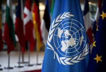 Cameras Banned: EU Cuts ‘Compromising’ Shots United Nations flag among international flags