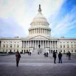 Fraud Fears Trigger Billion-Dollar Freeze United States Capitol building with visitors on the plaza