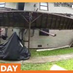 Video: Deck Collapses Beneath US Marshals During Raid