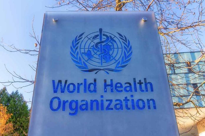 World Health Organization sign outdoors