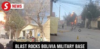 Blast rocks Bolivia military base, killing at least two