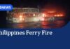 Several dead after passenger ferry fire in the Philippines | ABC NEWS
