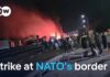 Russian drone hits train near Poland | DW News