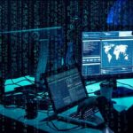 Government Freeze Stalls GPT-5.6 cybersecurity analysts at workstations with code and world map on screens