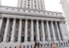 United States courthouse with grand neoclassical columns