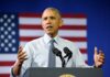 Campaign Cage Match: Obama, Clinton vs. Trump Man speaking at a podium with microphones, U.S. flag behind him; Rob Nabors not visible